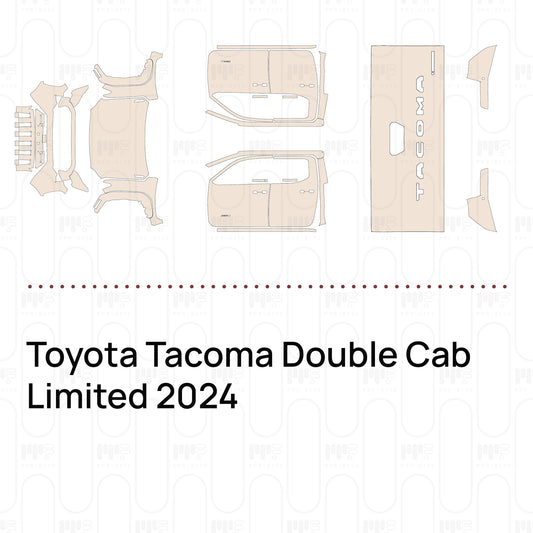 PPF prédécoupé Toyota Tacoma Double Cab Limited 2024