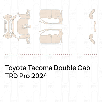 PPF prédécoupé Toyota Tacoma Double Cab TRD Pro 2024