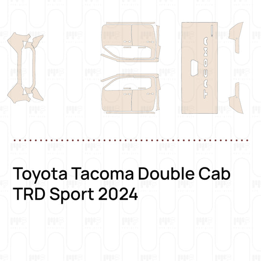 PPF prédécoupé Toyota Tacoma Double Cab TRD Sport 2024