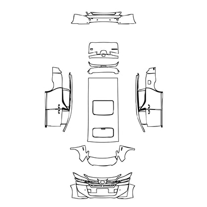 Pre-Cut PPF Toyota Vellfire 2020 - PPF-Kits