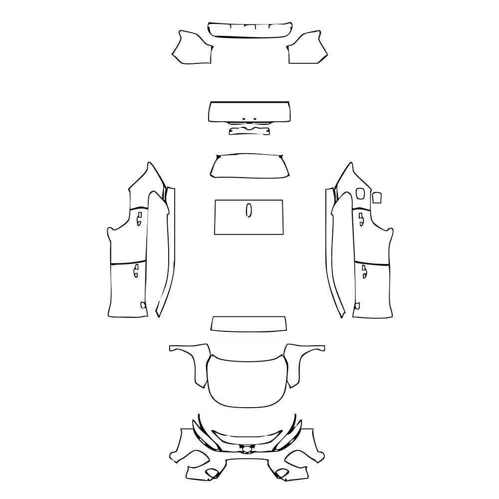 Pre-Cut PPF Toyota Wildlander 2021 - PPF-Kits