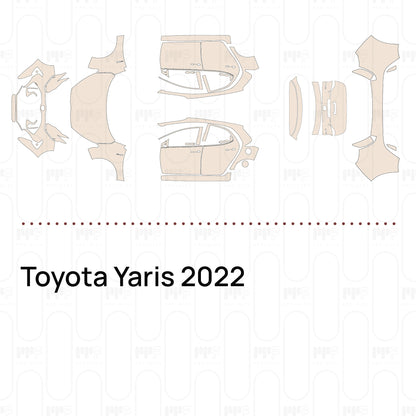 PPF prédécoupé Toyota Yaris 2022