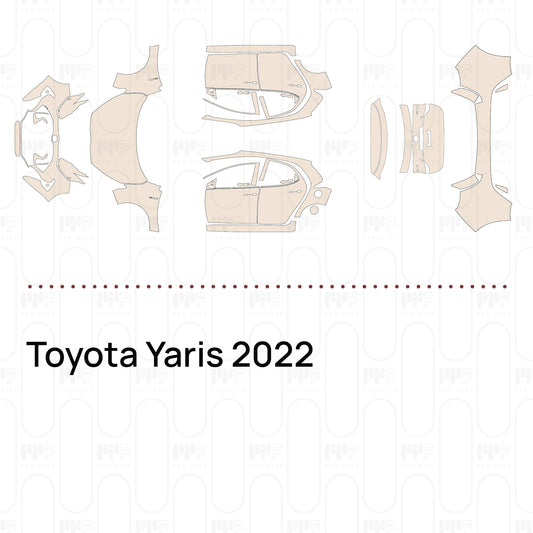 PPF prédécoupé Toyota Yaris 2022