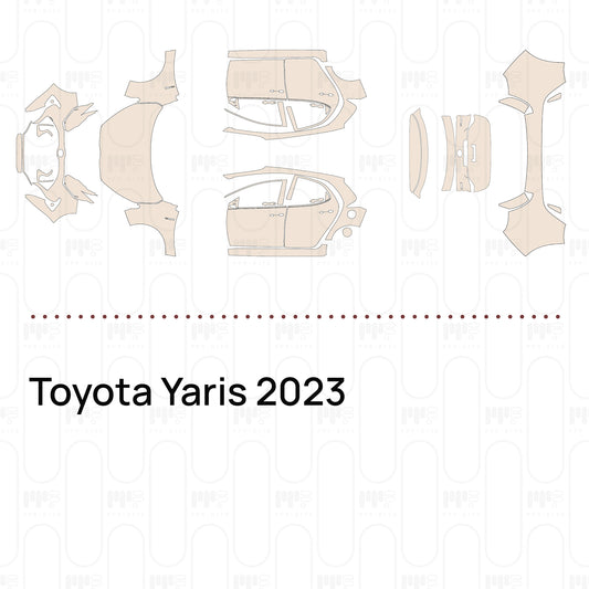 PPF prédécoupé Toyota Yaris 2023