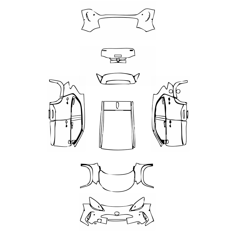 Pre-Cut PPF Toyota Yaris Cross Excel 2021 - PPF-Kits