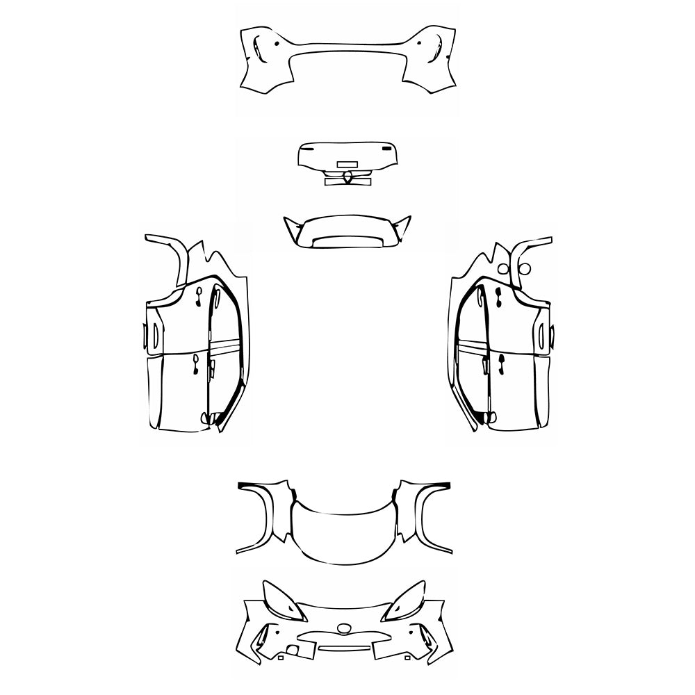 Pre-Cut PPF Toyota Yaris Cross GR SPORT 2022 - PPF-Kits