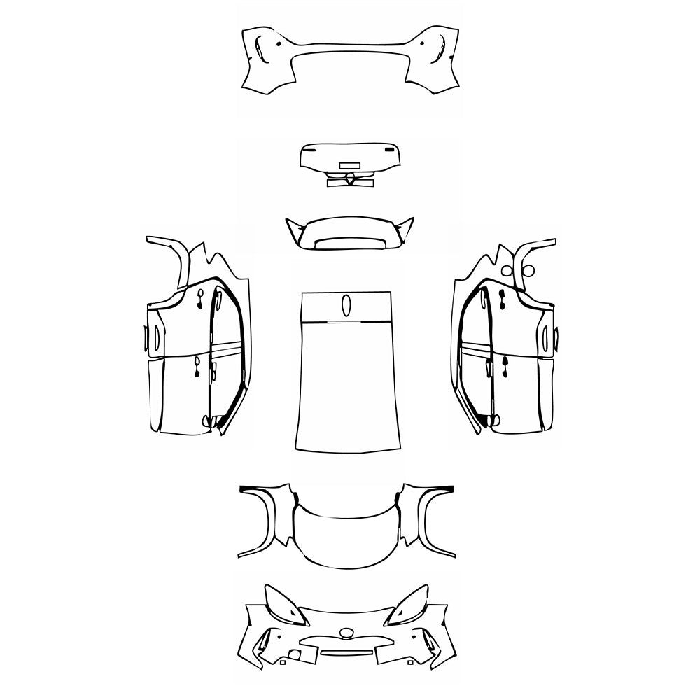 Pre-Cut PPF Toyota Yaris Cross Icon 2023 - PPF-Kits
