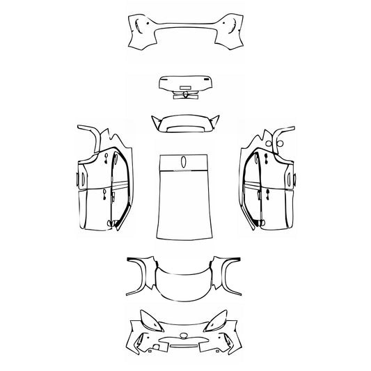 Pre-Cut PPF Toyota Yaris Cross Icon 2024 - PPF-Kits