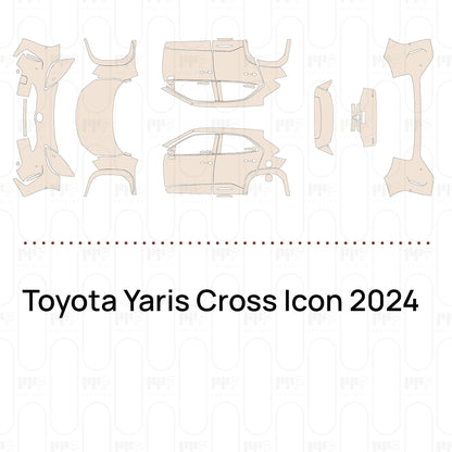 PPF prédécoupé Toyota Yaris Cross Icon 2024