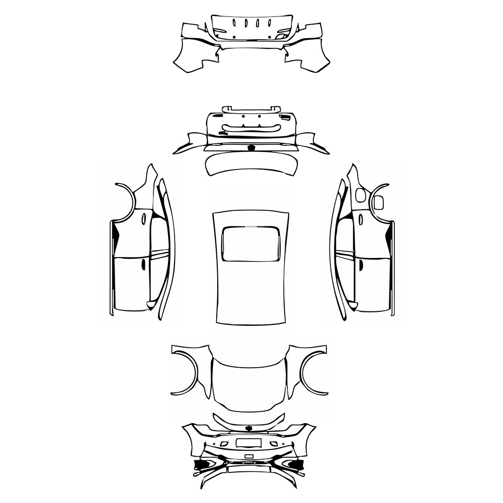 Pre-Cut PPF Toyota bZ3 2024 - PPF-Kits
