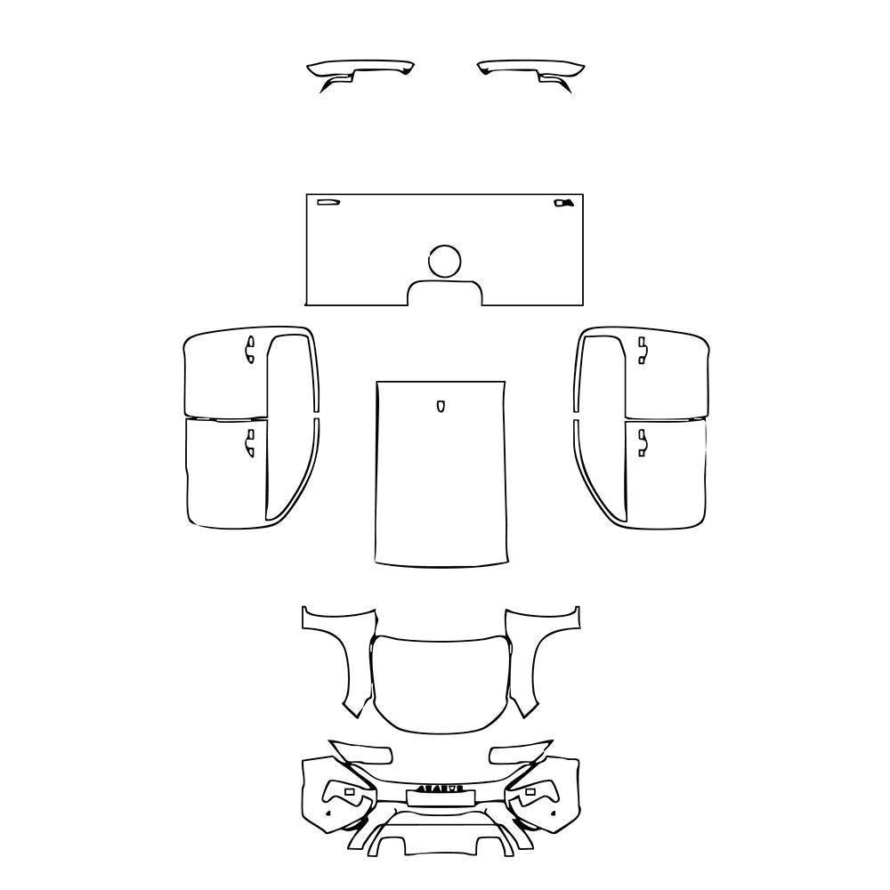 Pre-Cut PPF Volkswagen Amarok Aventura 2025 - PPF-Kits