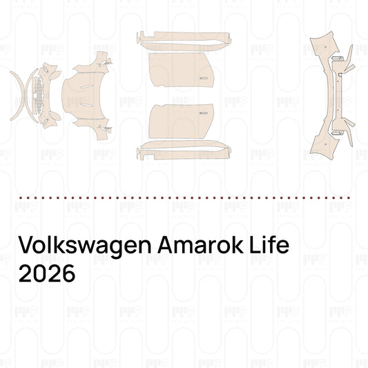 PPF prédécoupé Volkswagen Amarok Life 2026