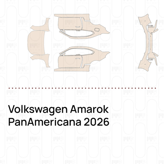 PPF prédécoupé Volkswagen Amarok PanAmericana 2026
