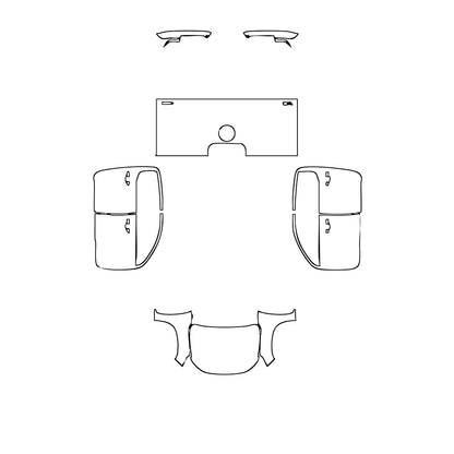Pre-Cut PPF Volkswagen Amarok Style 2025 - PPF-Kits