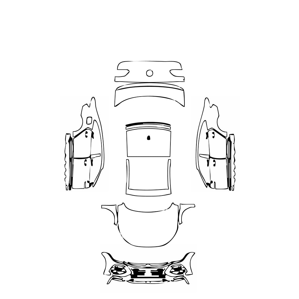 Pre-Cut PPF Volkswagen Arteon Sedan R 2023 - PPF-Kits