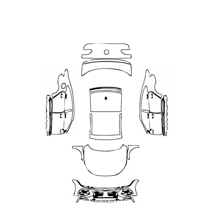 Pre-Cut PPF Volkswagen Arteon Sedan R 2023 - PPF-Kits