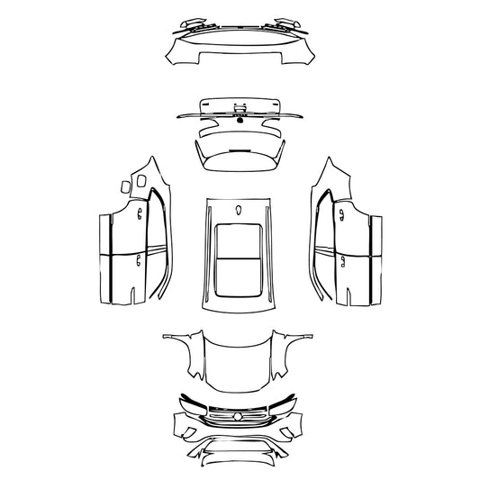 Pre-Cut PPF Volkswagen Atlas Cross Sport (US) SEL 2020 - PPF-Kits