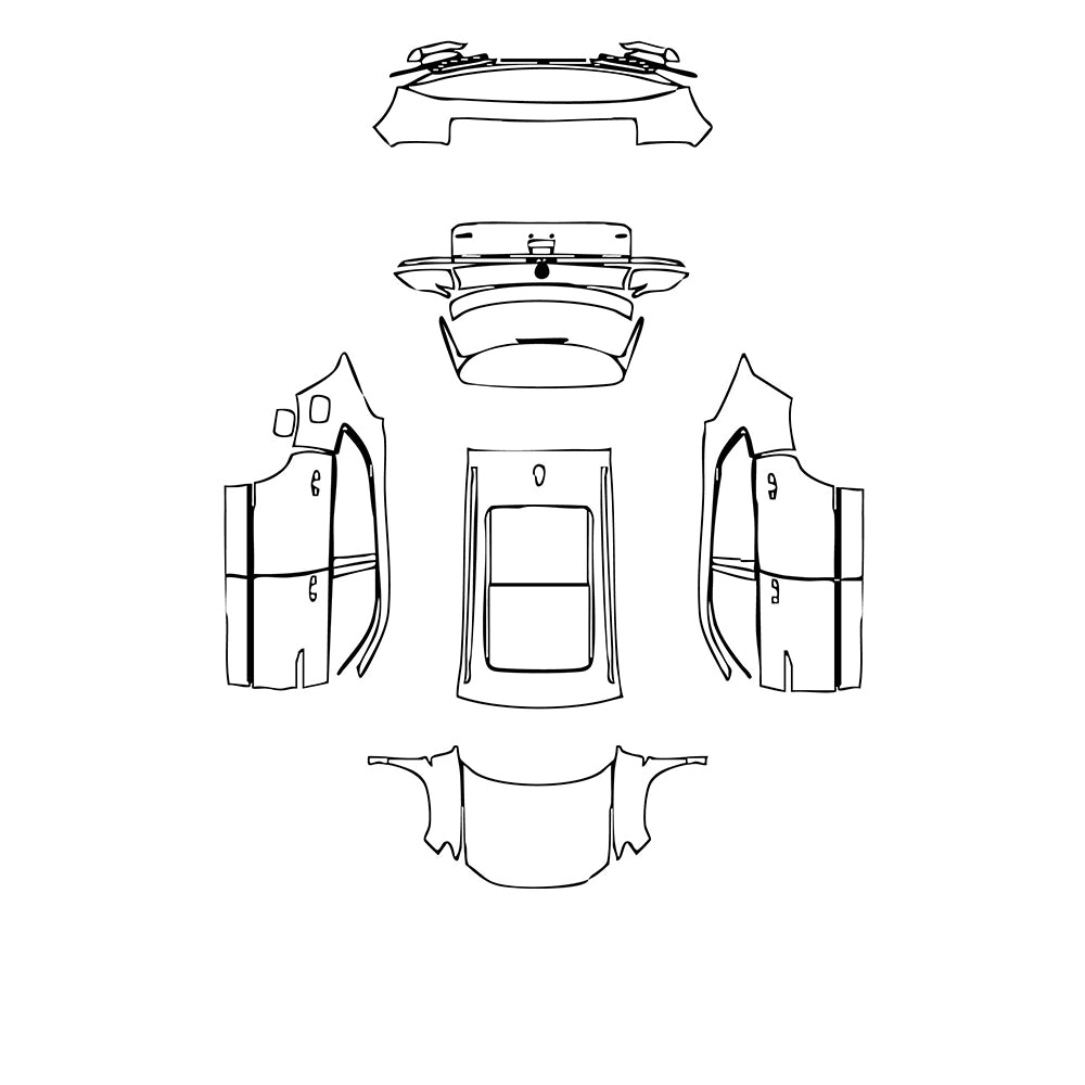Pre-Cut PPF Volkswagen Atlas Cross Sport (US) SEL 2025 - PPF-Kits