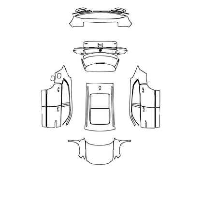 Pre-Cut PPF Volkswagen Atlas Cross Sport (US) SEL 2025 - PPF-Kits