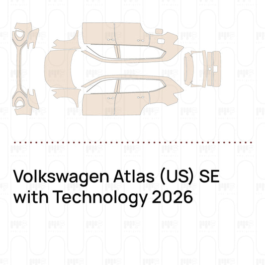 PPF prédécoupé Volkswagen Atlas (US) SE with Technology 2026