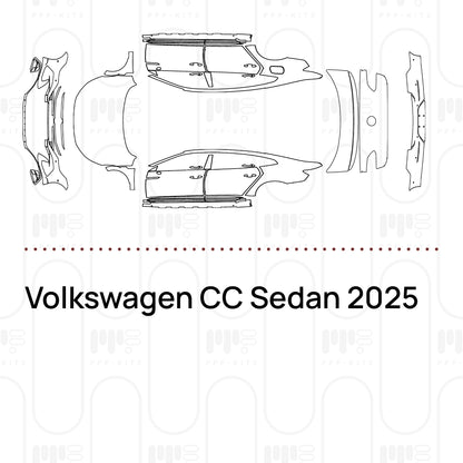 PPF prédécoupé Volkswagen CC Sedan 2025