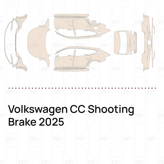 PPF prédécoupé Volkswagen CC Shooting Brake 2025