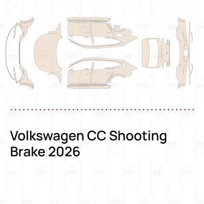 PPF prédécoupé Volkswagen CC Shooting Brake 2026
