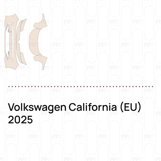 PPF prédécoupé Volkswagen California (EU) 2025