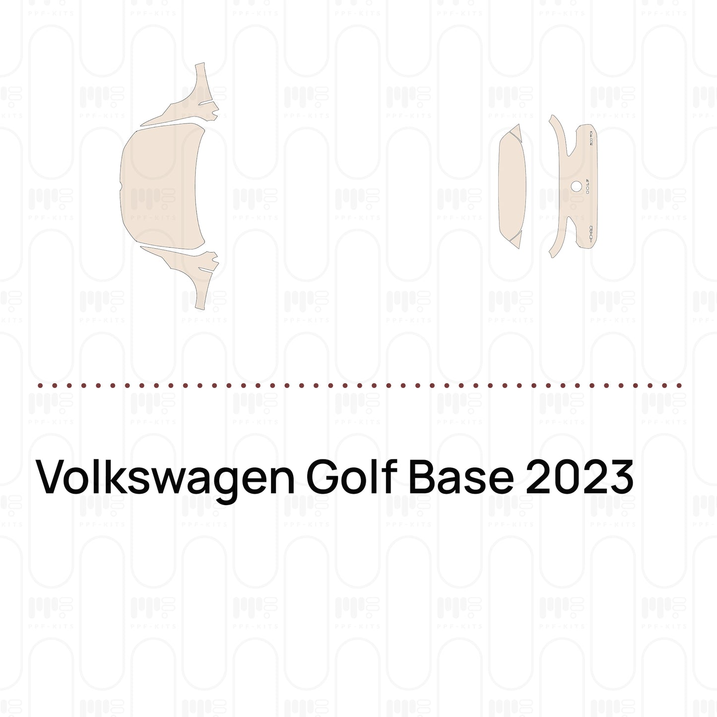 PPF prédécoupé Volkswagen Golf Base 2023