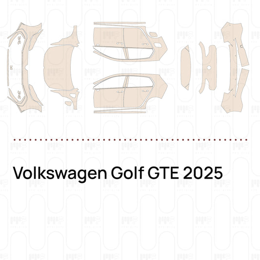 PPF prédécoupé Volkswagen Golf GTE 2025