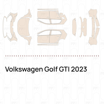 PPF prédécoupé Volkswagen Golf GTI 2023