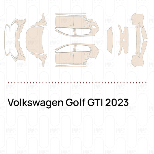 PPF prédécoupé Volkswagen Golf GTI 2023