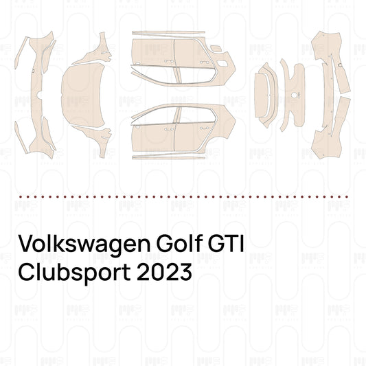 PPF prédécoupé Volkswagen Golf GTI Clubsport 2023