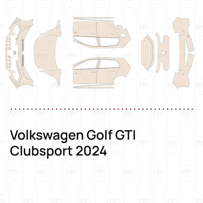 PPF prédécoupé Volkswagen Golf GTI Clubsport 2024