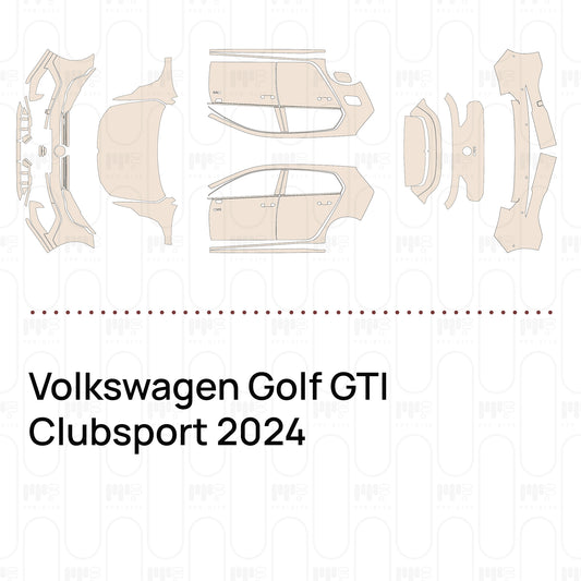 PPF prédécoupé Volkswagen Golf GTI Clubsport 2024