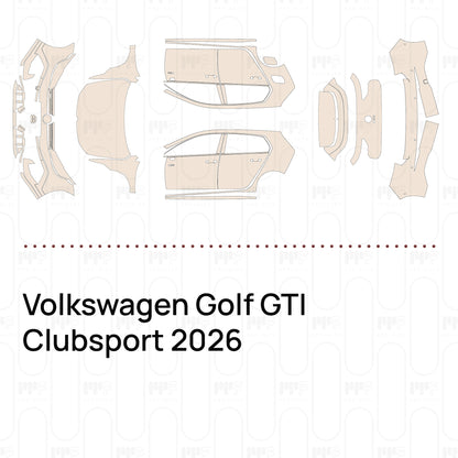 PPF prédécoupé Volkswagen Golf GTI Clubsport 2026