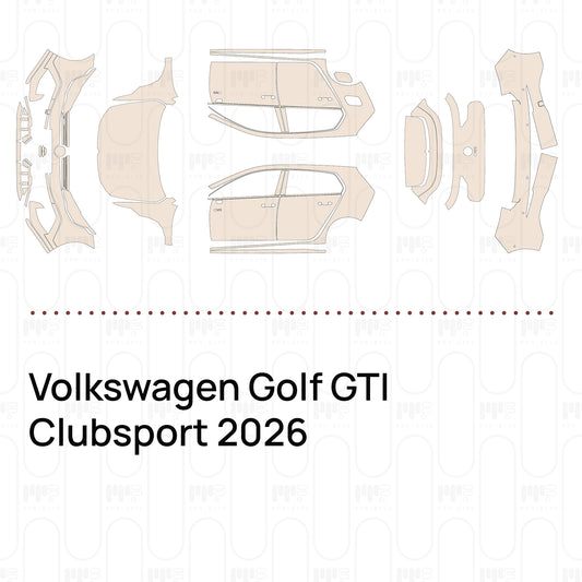 PPF prédécoupé Volkswagen Golf GTI Clubsport 2026
