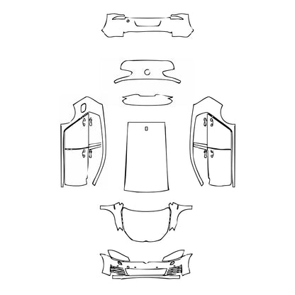 Pre-Cut PPF Volkswagen Golf Golf GTI 2017 - PPF-Kits