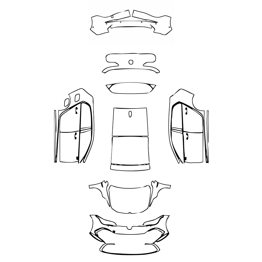 Pre-Cut PPF Volkswagen Golf Golf GTI 2021 - PPF-Kits
