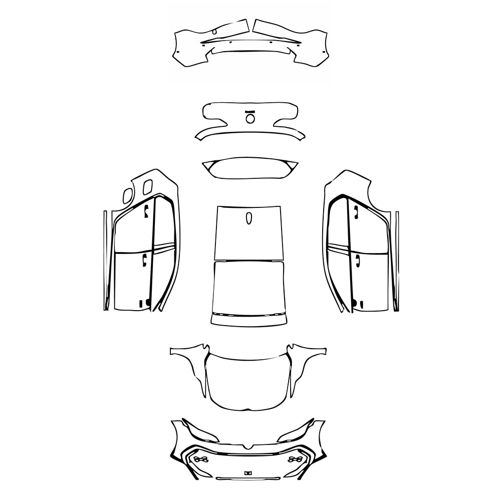 Pre-Cut PPF Volkswagen Golf Golf GTI 2024 - PPF-Kits