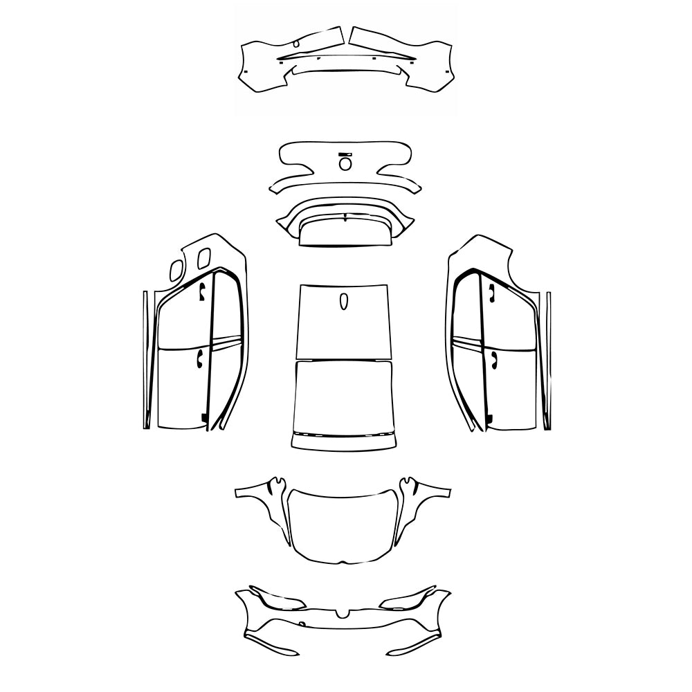 Pre-Cut PPF Volkswagen Golf Golf GTI Clubsport 2021 - PPF-Kits