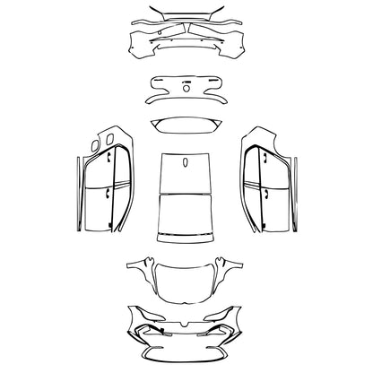 Pre-Cut PPF Volkswagen Golf Golf R-line 2021 - PPF-Kits