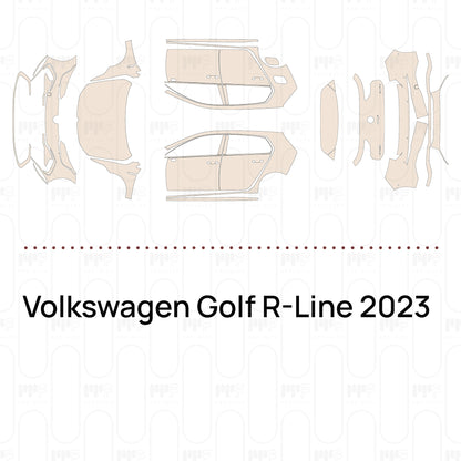PPF prédécoupé Volkswagen Golf R-Line 2023