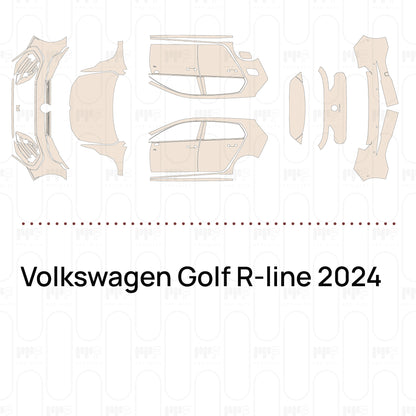 PPF prédécoupé Volkswagen Golf R-line 2024