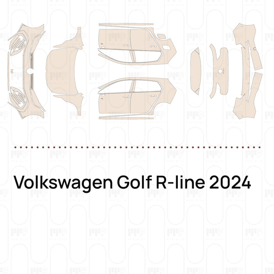 PPF prédécoupé Volkswagen Golf R-line 2024