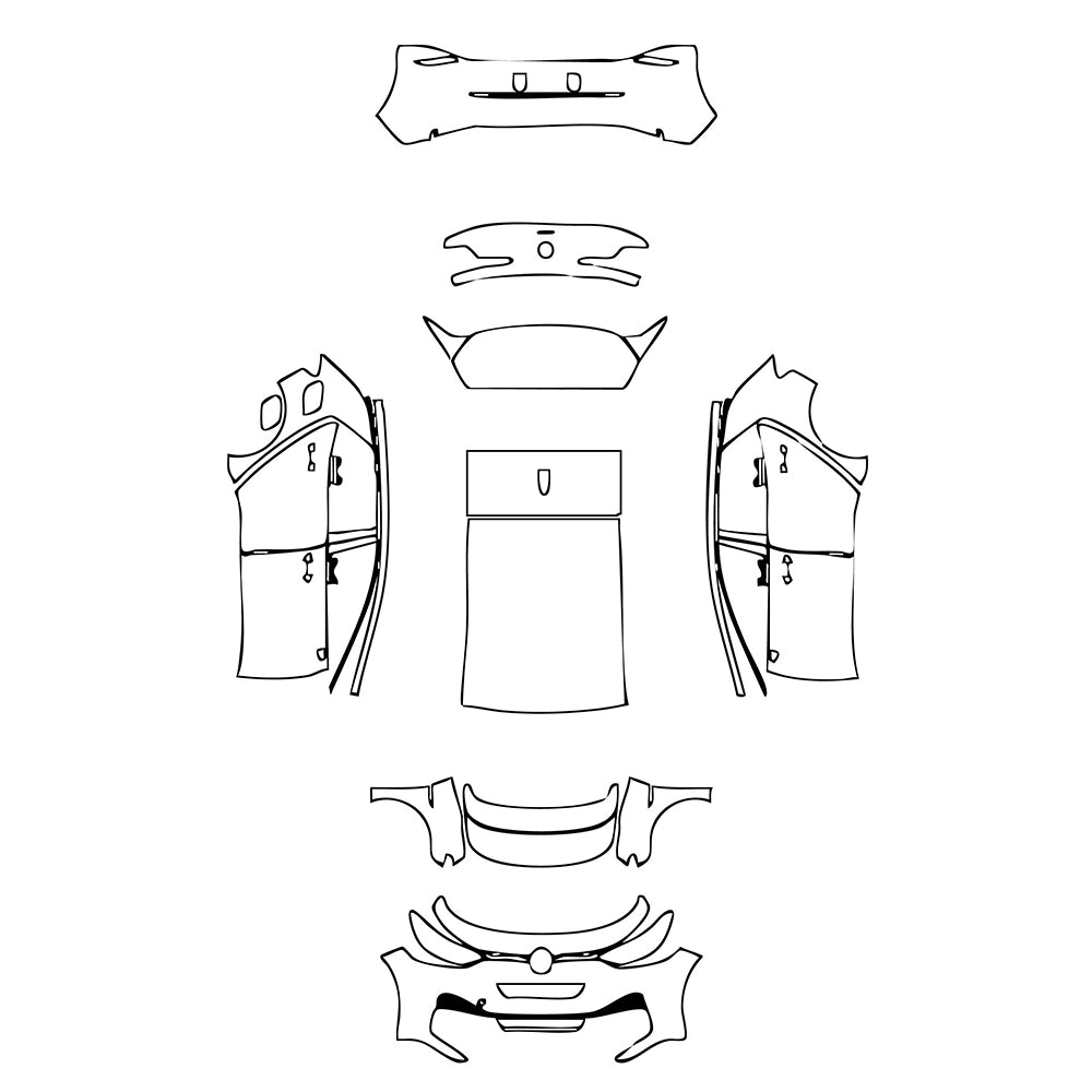 Pre-Cut PPF Volkswagen ID.3 (EU) Base 2021 - PPF-Kits