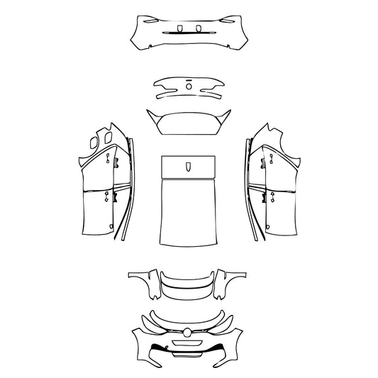 Pre-Cut PPF Volkswagen ID.3 (EU) Base 2022 - PPF-Kits