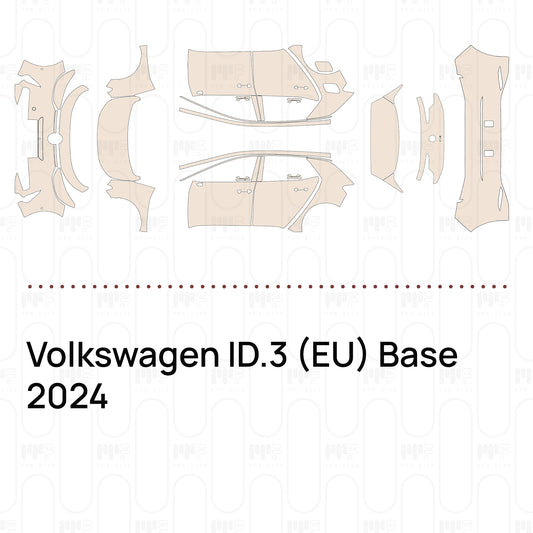 PPF prédécoupé Volkswagen ID.3 (EU) Base 2024