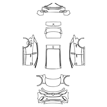 Pre-Cut PPF Volkswagen ID.4 Base 2023 - PPF-Kits