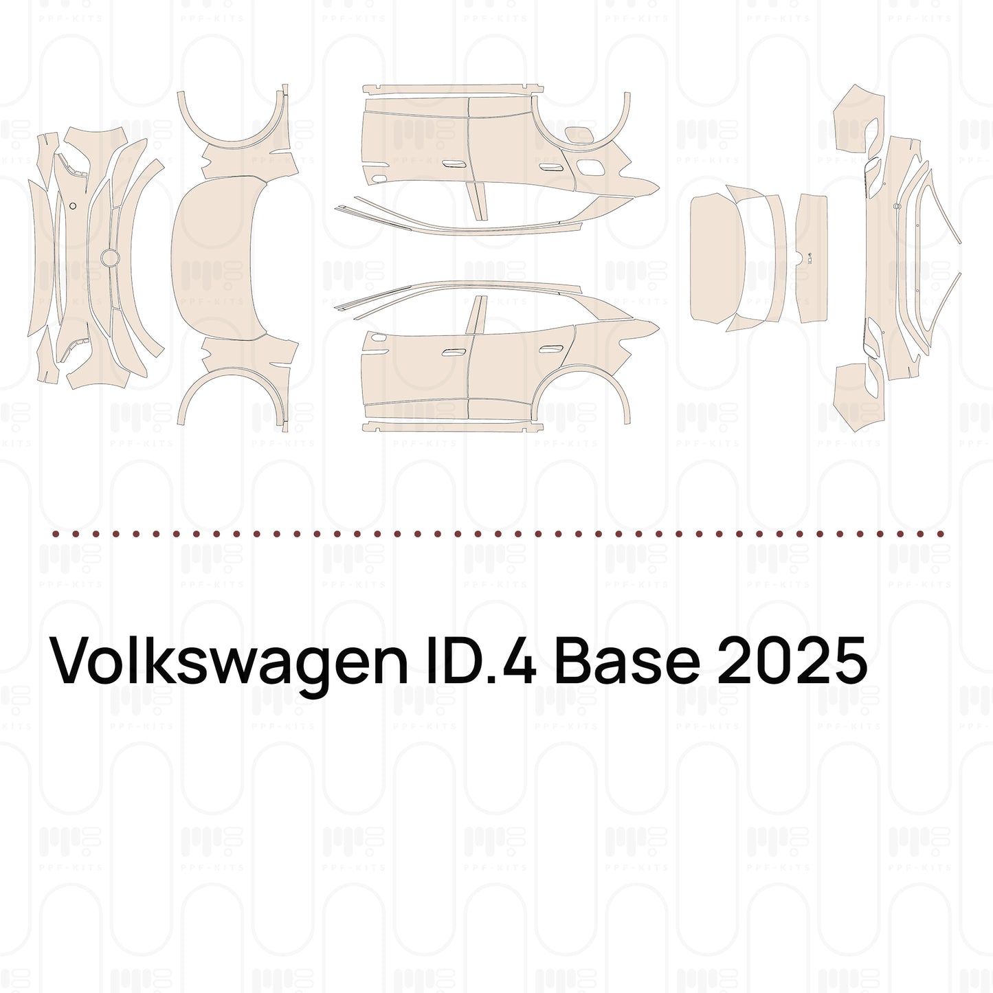 PPF prédécoupé Volkswagen ID.4 Base 2025